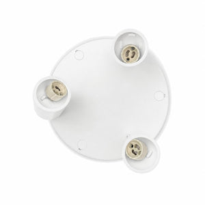 Aplique de techo redondo orientable - 3 x GU10 - Bajo UGR (17)