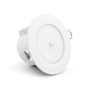 Downlight LED con sensor PIR "CLIO" - 8W - CCT - 700lm - Corte Ø85mm - IP54 (15)
