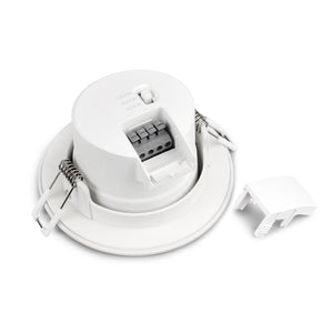 Downlight LED con sensor PIR "CLIO" - 8W - CCT - 700lm - Corte Ø85mm - IP54 - Barcelona Led-Iluminación