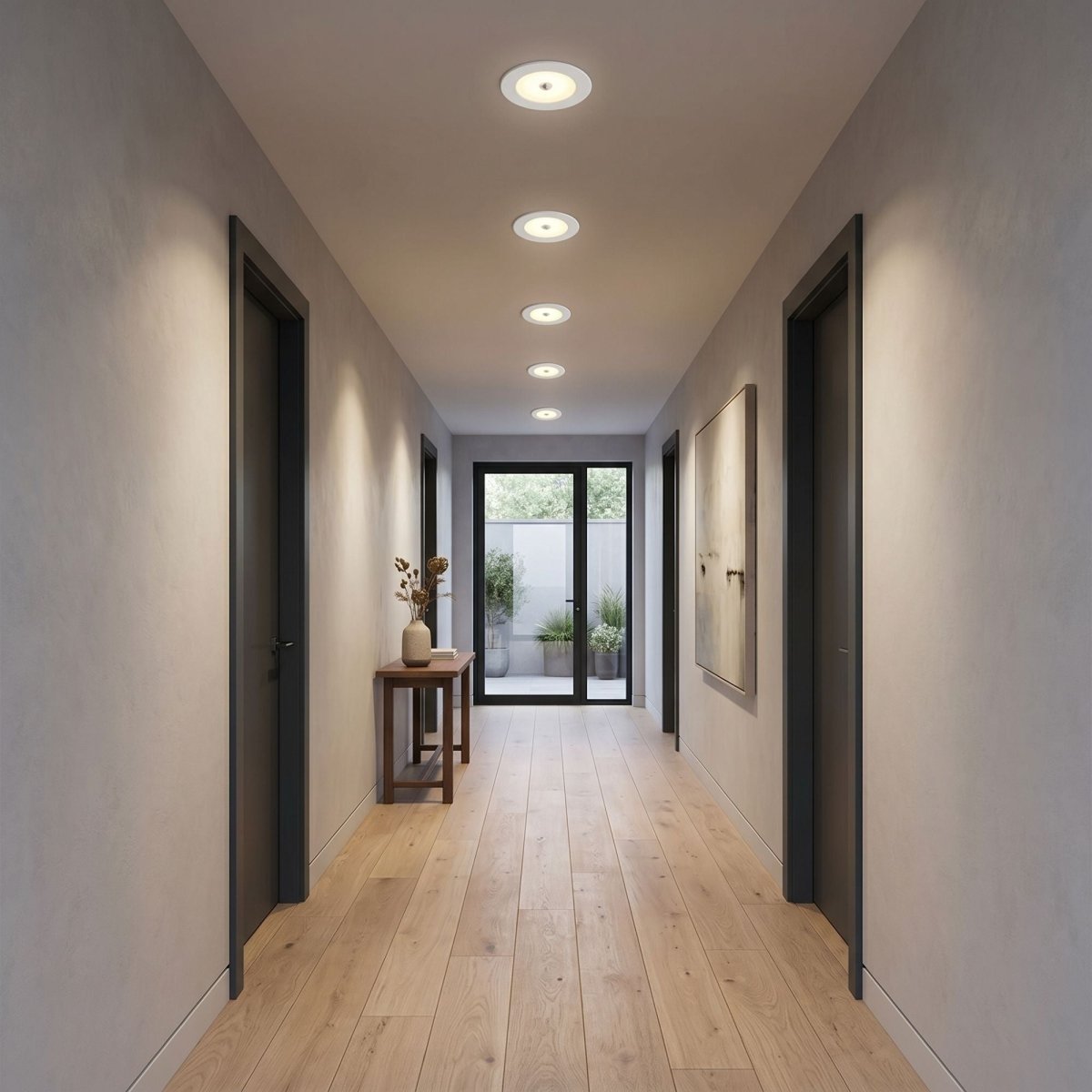 Downlight LED con sensor PIR "CLIO" - 8W - CCT - 700lm - Corte Ø85mm - IP54 - Barcelona Led-Iluminación