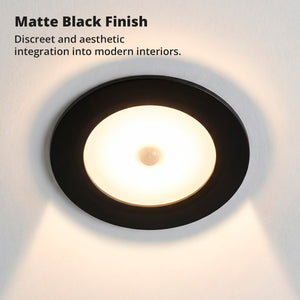 Aro empotrable para downlight BD35 - Negro - IP54 (1)