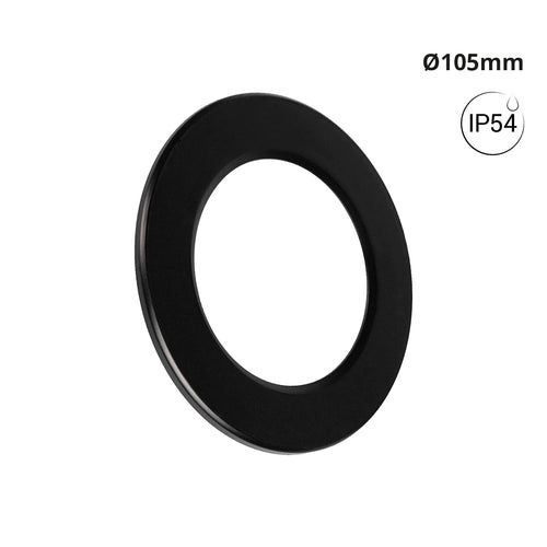 Recessed ring for downlight BD35 - Black - IP54