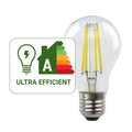 LED filament bulb E27 A60 - 5W - Transparent 4