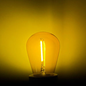 Bombilla LED Filamento - S14 E27 - 1W - Cristal de colores - Barcelona Led-Iluminación