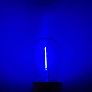 Bombilla LED Filamento - S14 E27 - 1W - Cristal de colores (11)