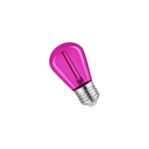 Bombilla LED Filamento - S14 E27 - 1W - Cristal de colores (21)
