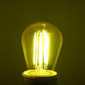 LED-Filamentlampe – S14 E27 – 4 W – Farbglas 4