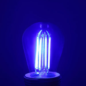 Bombilla LED Filamento - S14 E27 - 4W - Cristal de colores - Barcelona Led-Iluminación