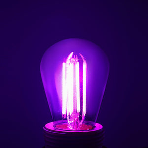 Bombilla LED Filamento - S14 E27 - 4W - Cristal de colores - Barcelona Led-Iluminación