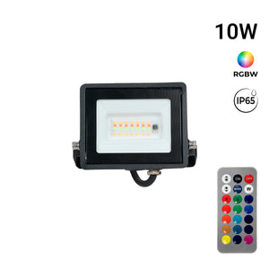 Proyector LED de exterior - RGBCW - 10W - mando a distancia IR - IP65