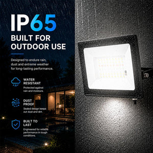Proyector LED de exterior - RGBCW - 30W - mando a distancia IR - IP65 (6)