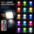 Projecteur LED extérieur - RGBCW - 50 W - Télécommande infrarouge - IP65 4