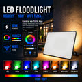 Outdoor LED Floodlight - RGBCCT - 10W - WIFI/TUYA APP control - IP65 5