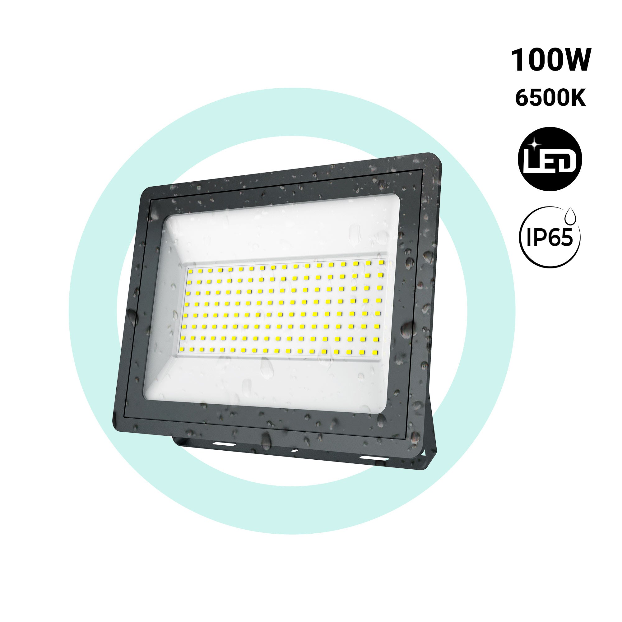 Proyector LED de exterior - Slim - 100W - 9800lm - IP65 (1)