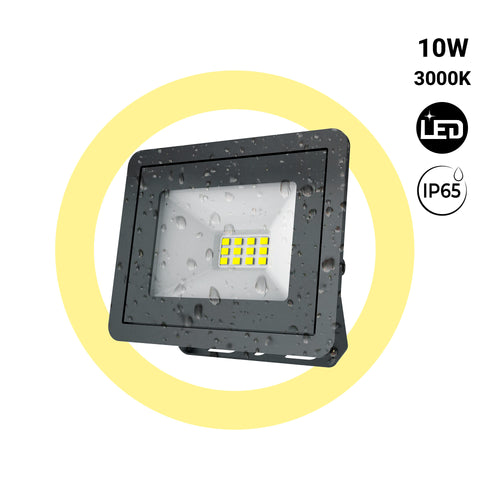 Outdoor LED projector - Slim - 10W - 1100lm - IP65