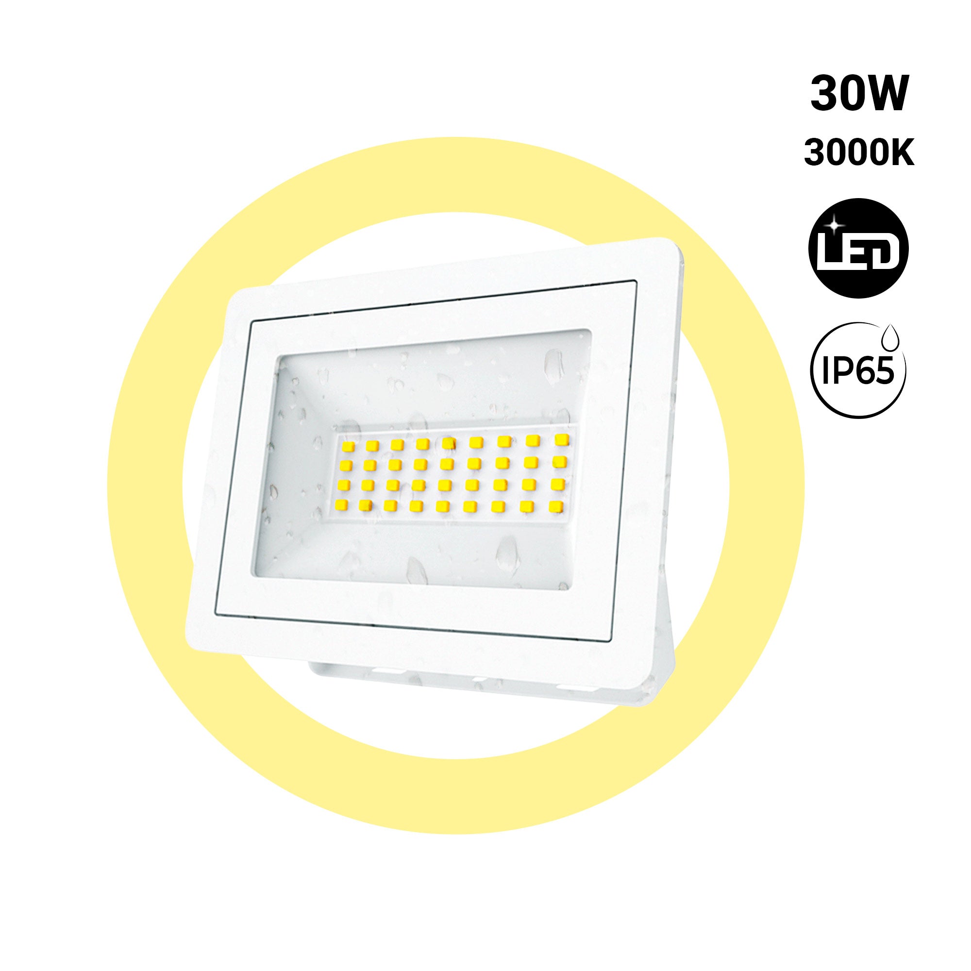 Proyector LED de exterior - Slim - 30W - 3200lm - IP65 (1)