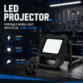 Lampe de travail LED portable avec câble et support - 20 W - 6500 K - IP54 3