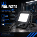 Lampe de travail LED portable avec câble et support - 30 W - 6500 K - IP54 3