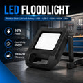 Luz de trabalho LED portátil com bateria - USB + USB-C - 10 W - 6500 K - IP54 3