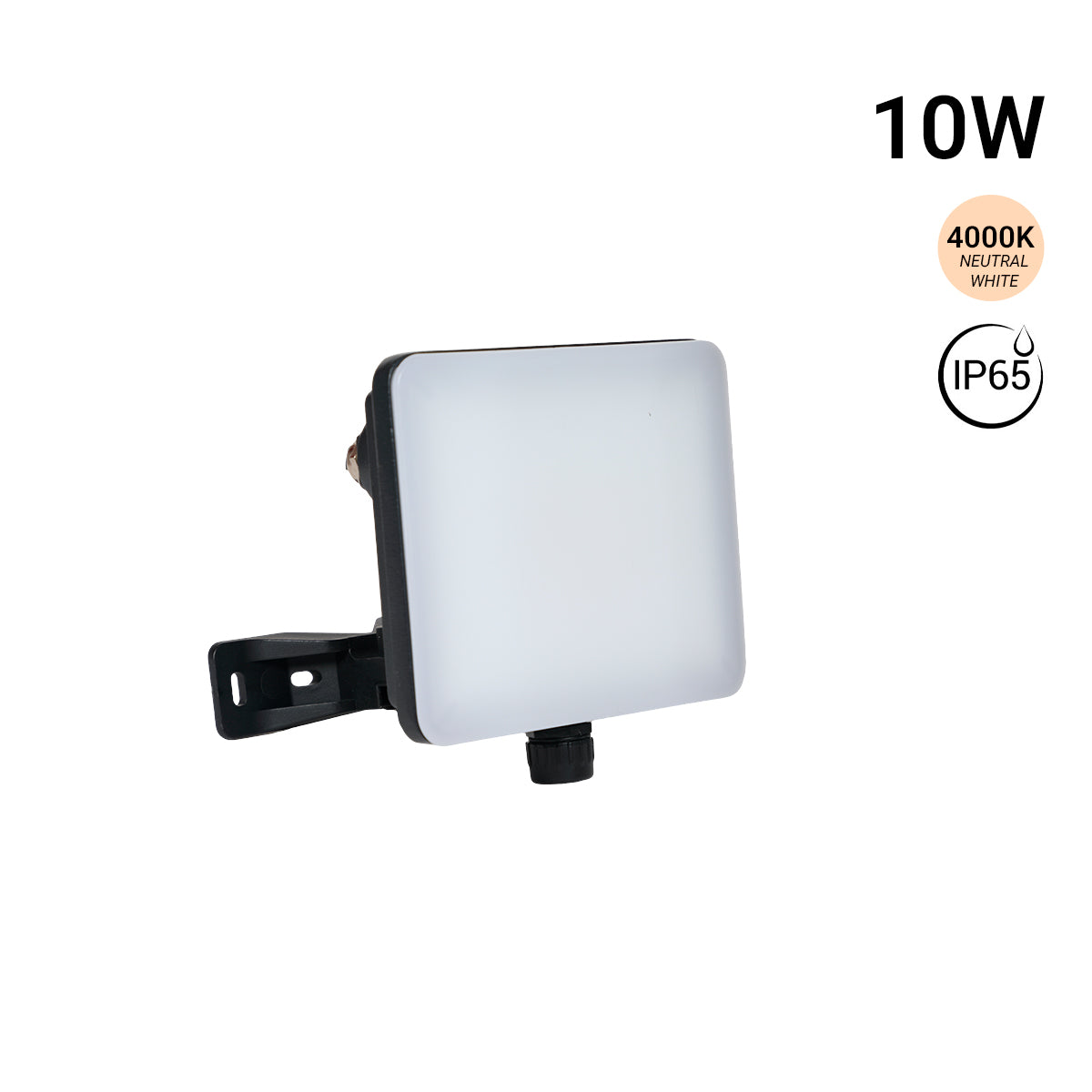 Proyector LED de exterior - 10W - 100 lm/W - Sensor Series - Negro - IP65