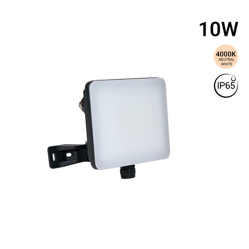 Projecteur LED extérieur - 10 W - 100 lm/W - Sensor Series - Noir - IP65