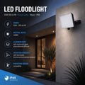 LED-Außenstrahler – 50 W – 100 lm/W – Sensor Series – Schwarz – IP65 4