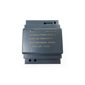 Fuente de alimentación para carril DIN TS35 - 100W - 12V - 8.33A (2)