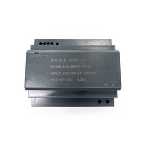 Fuente de alimentación para carril DIN TS35 - 150W - 24V - 6.25A - Barcelona Led-Material eléctrico