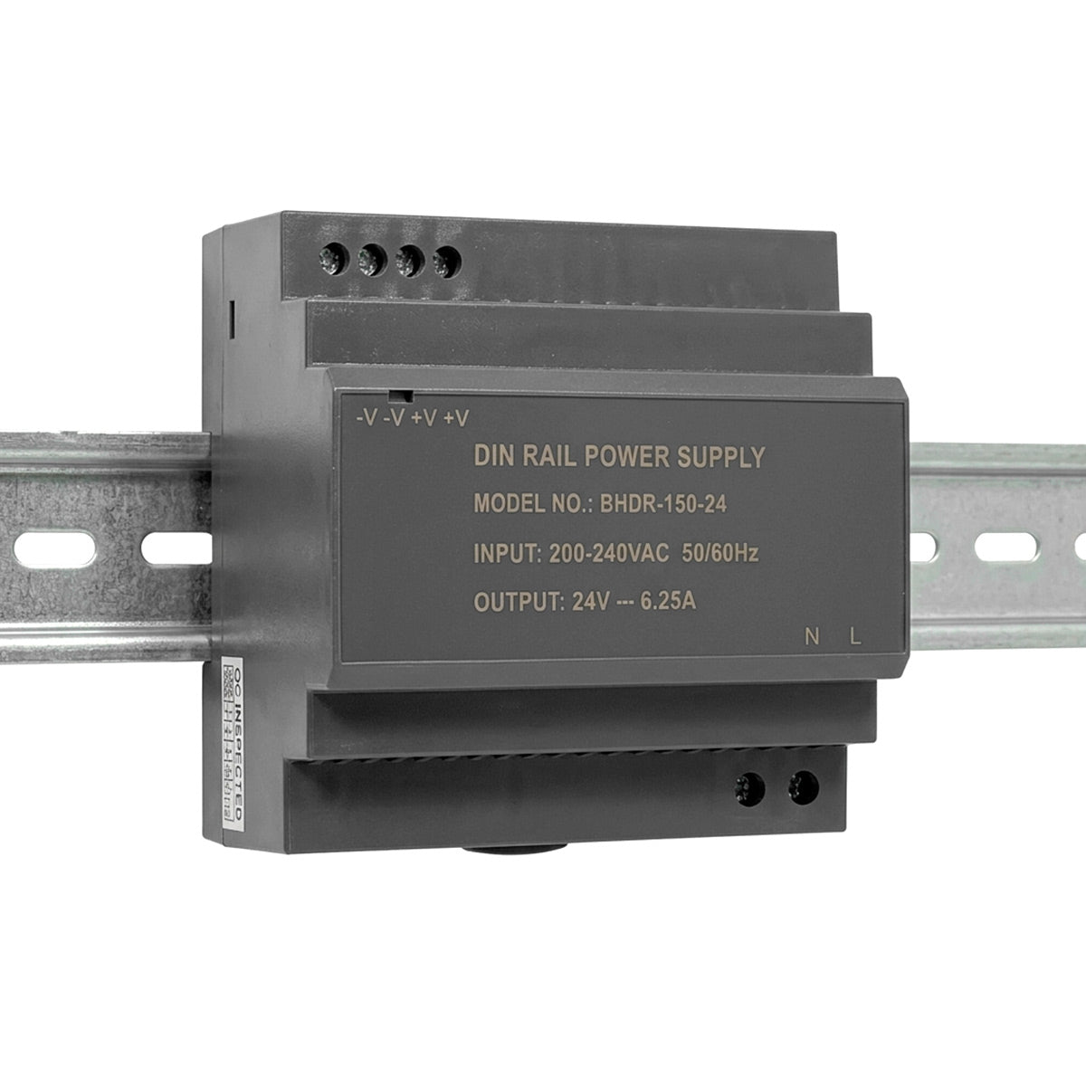 Fuente de alimentación para carril DIN - 150W - 24V - 6.25A