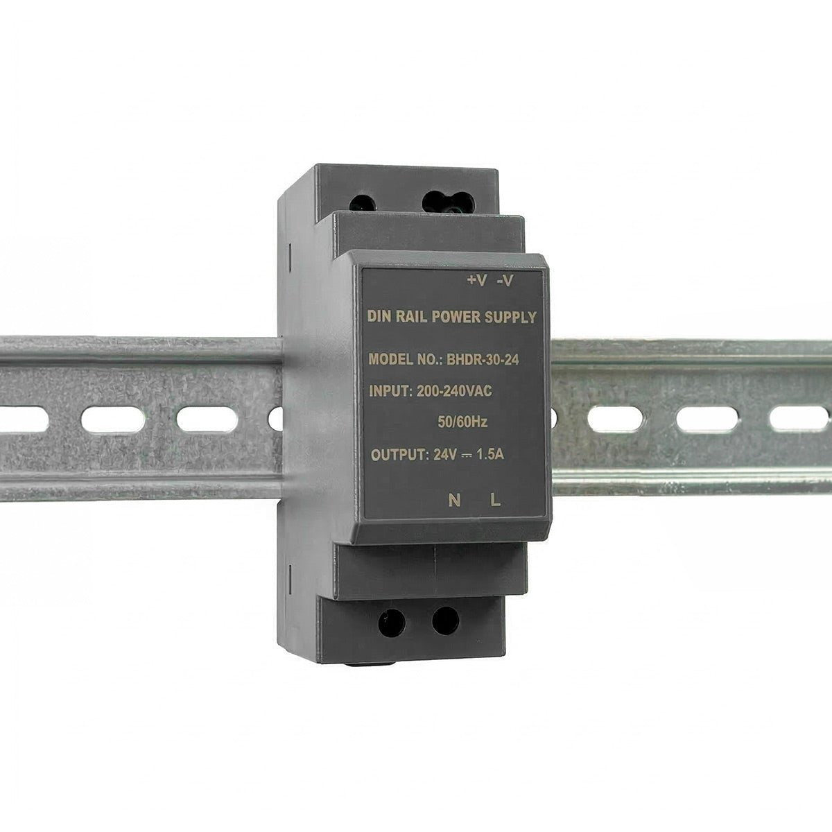 Fuente de alimentación para carril DIN TS35 - 30W - 24V - 1.25A - Barcelona Led-Material eléctrico