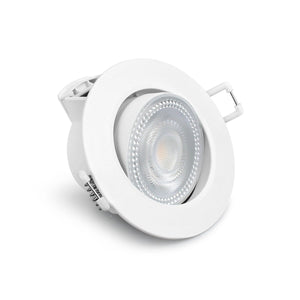 Downlight LED "Avalor" basculante - TRIAC dimmable - 5.5W - CCT - Corte Ø 70mm - IP44 - Barcelona Led-Iluminación