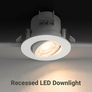 Downlight LED "Avalor" basculante - TRIAC dimmable - 5.5W - CCT - Corte Ø 70mm - IP44 (4)