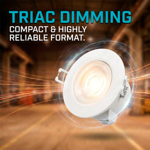 Downlight LED "Avalor" basculante - TRIAC dimmable - 5.5W - CCT - Corte Ø 70mm - IP44 (17)