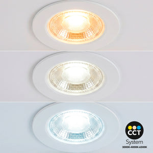 Downlight LED "Avalor" empotrable - TRIAC dimmable - 5.5W - CCT - Corte Ø 70mm - IP65 (2)