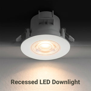 Downlight LED "Avalor" empotrable - TRIAC dimmable - 5.5W - CCT - Corte Ø 70mm - IP65 - Barcelona Led-Iluminación