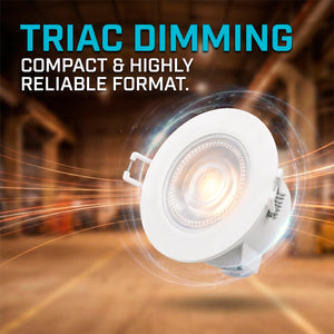 Downlight LED "Avalor" empotrable - TRIAC dimmable - 5.5W - CCT - Corte Ø 70mm - IP65 (12)