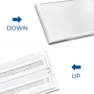 Lámpara de pie para oficina - 50W + 50W + 4W - 4000K - Bajo UGR (9)