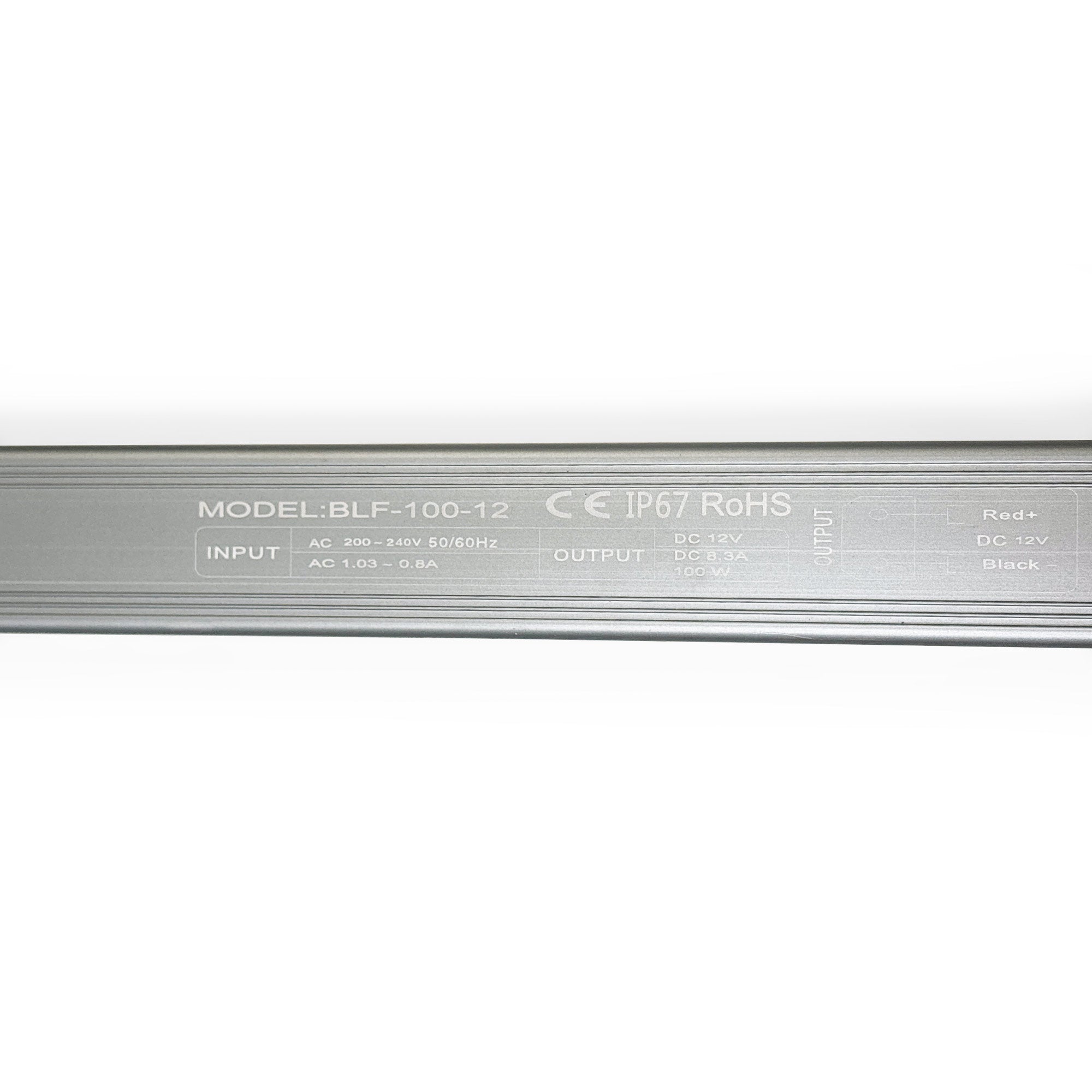 Fuente de alimentación estanca Slim 100W - 12V - 8.3A - IP67 (1)
