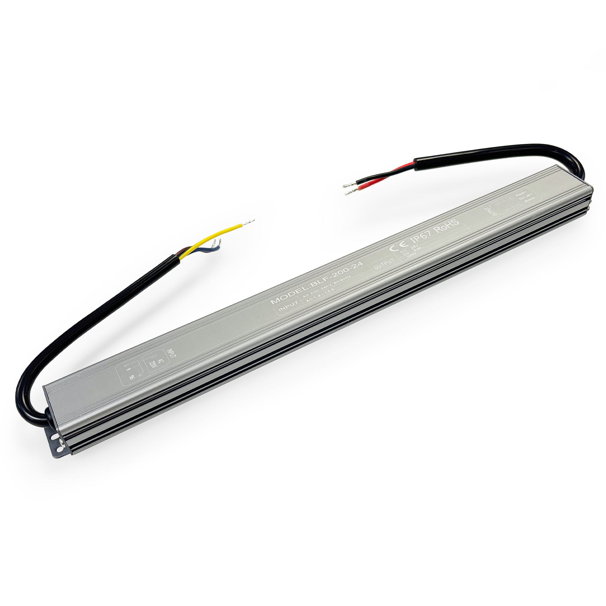 Fuente de alimentación estanca Slim 200W - 24V - 8.3A - IP67