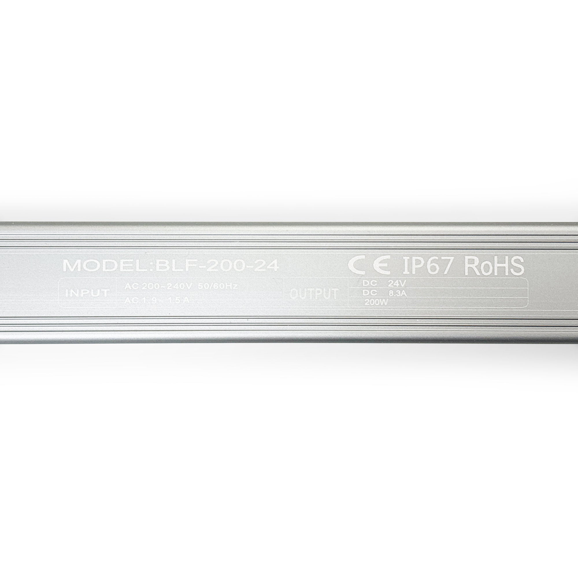 Fuente de alimentación estanca Slim 200W - 24V - 8.3A - IP67 (1)