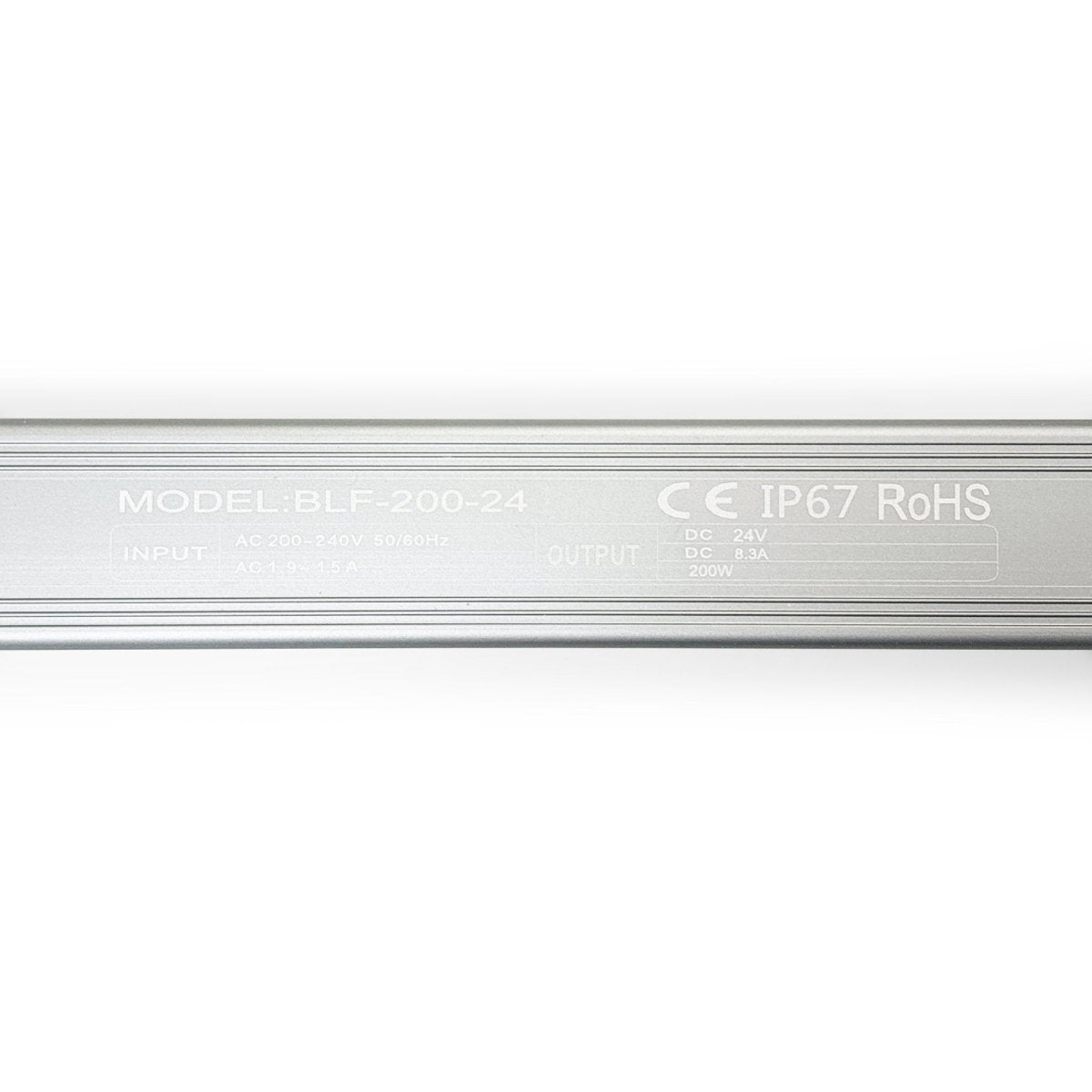 Fuente de alimentación estanca Slim 200W - 24V - 8.3A - IP67 - Barcelona Led-Material eléctrico