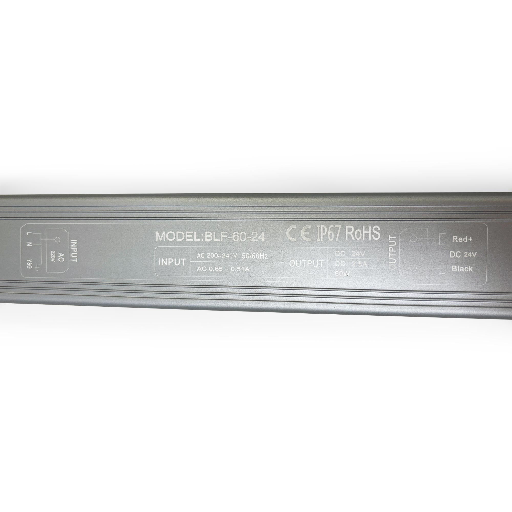 Fuente de alimentación estanca Slim 60W - 24V - 2.5A - IP67 (1)