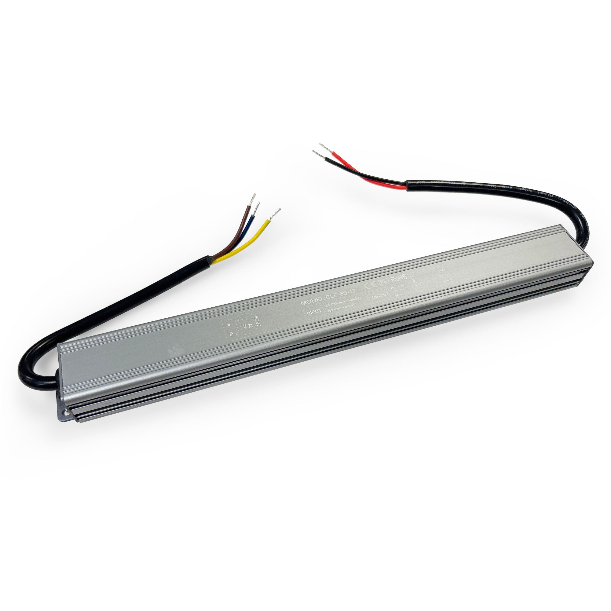 Fuente de alimentación estanca Slim 60W - 12V - 5A - IP67