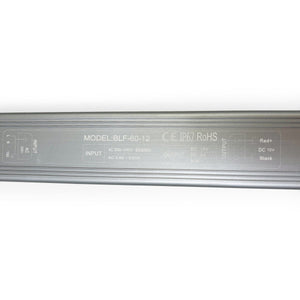 Fuente de alimentación estanca Slim 60W - 12V - 5A - IP67 - Barcelona Led-Material eléctrico