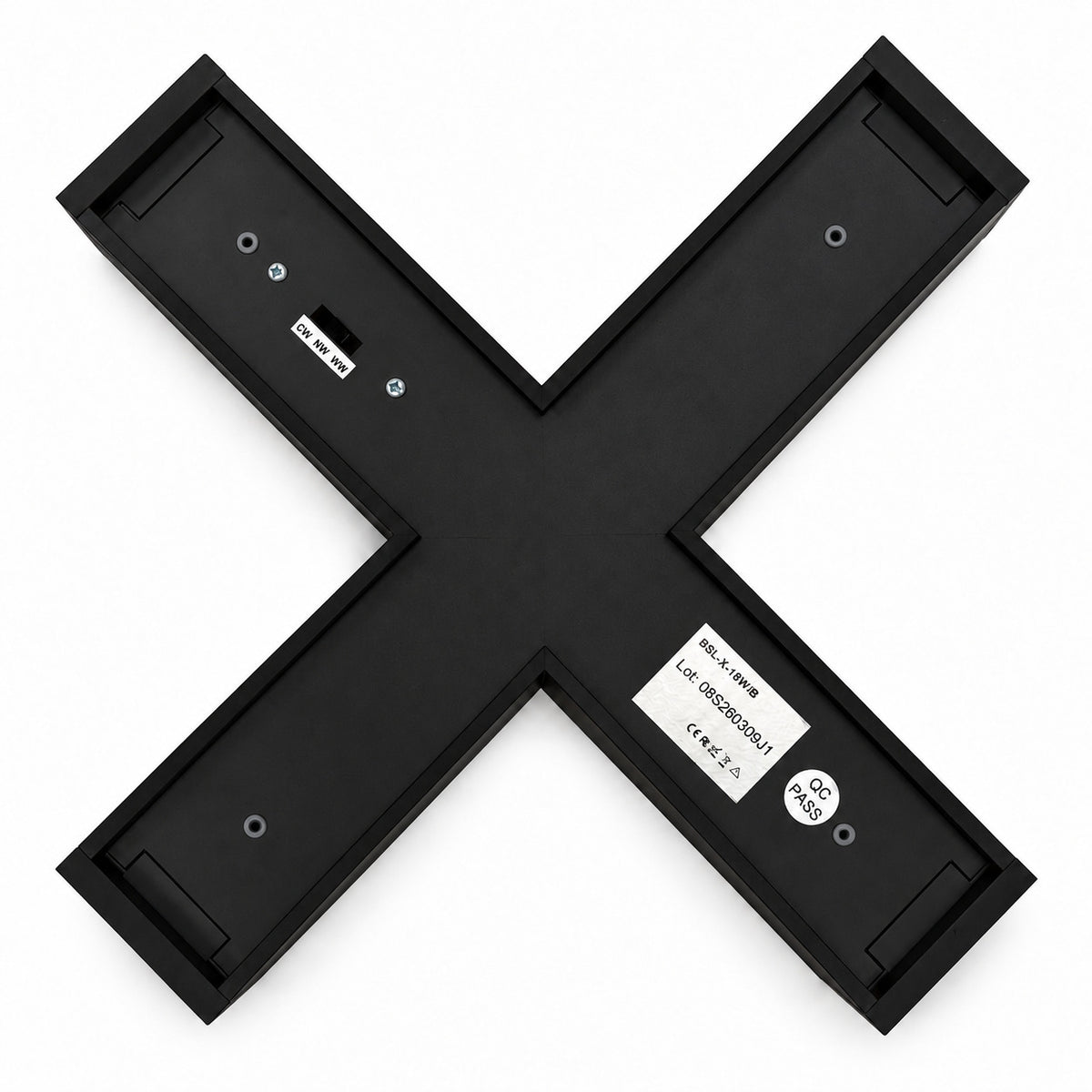 Conector en X para luminaria BSL-L-10W - CCT - 18W (1)
