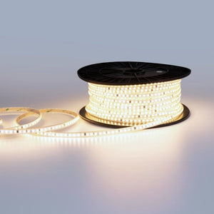 Tira LED 220V AC - Monocolor - 8W/m - 10mm - IP65 - 50 metros - 120ch/m - Barcelona Led-
