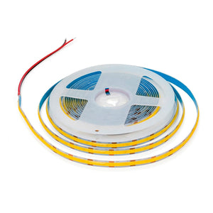 Tira LED COB 12V DC monocolor - 10W/m - 8mm - CRI90 - IP20 - 5 metros - Barcelona Led-