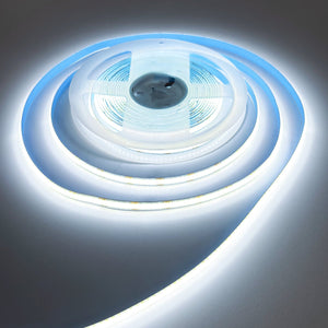 Tira LED COB 12V DC monocolor - 10W/m - 8mm - CRI90 - IP20 - 5 metros - Barcelona Led-