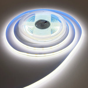 Tira LED COB 12V DC monocolor - 10W/m - 8mm - CRI90 - IP20 - 5 metros - Barcelona Led-