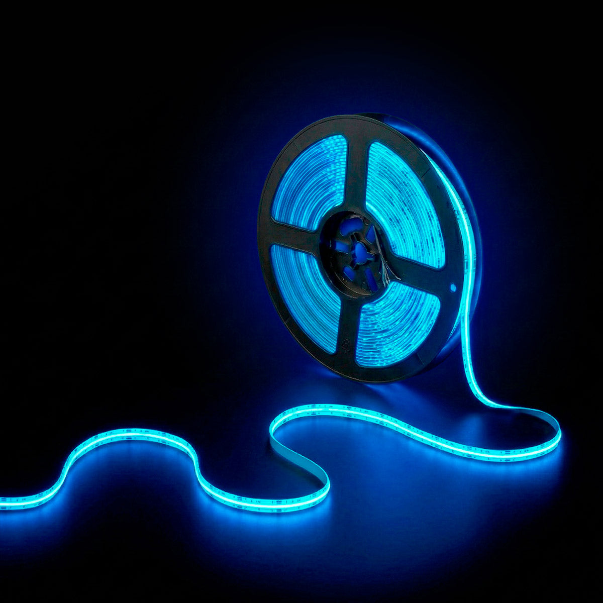 Tira LED COB 24V DC - RGB - 12W/m - 10mm - IP20 - Rollo de 10 metros (1)